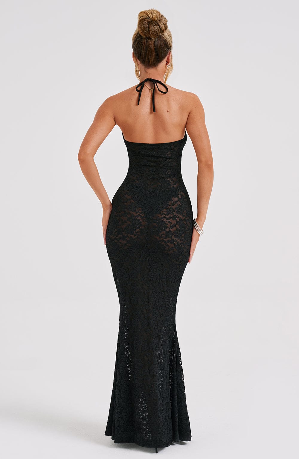 Leilina Maxi Dress -  Black Dress Babyboo Fashion Premium Exclusive Design