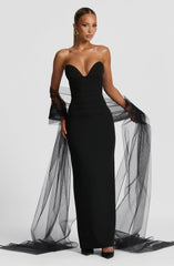 Lindsey Maxi Dress - Black Dress Babyboo Fashion Premium Exclusive Design
