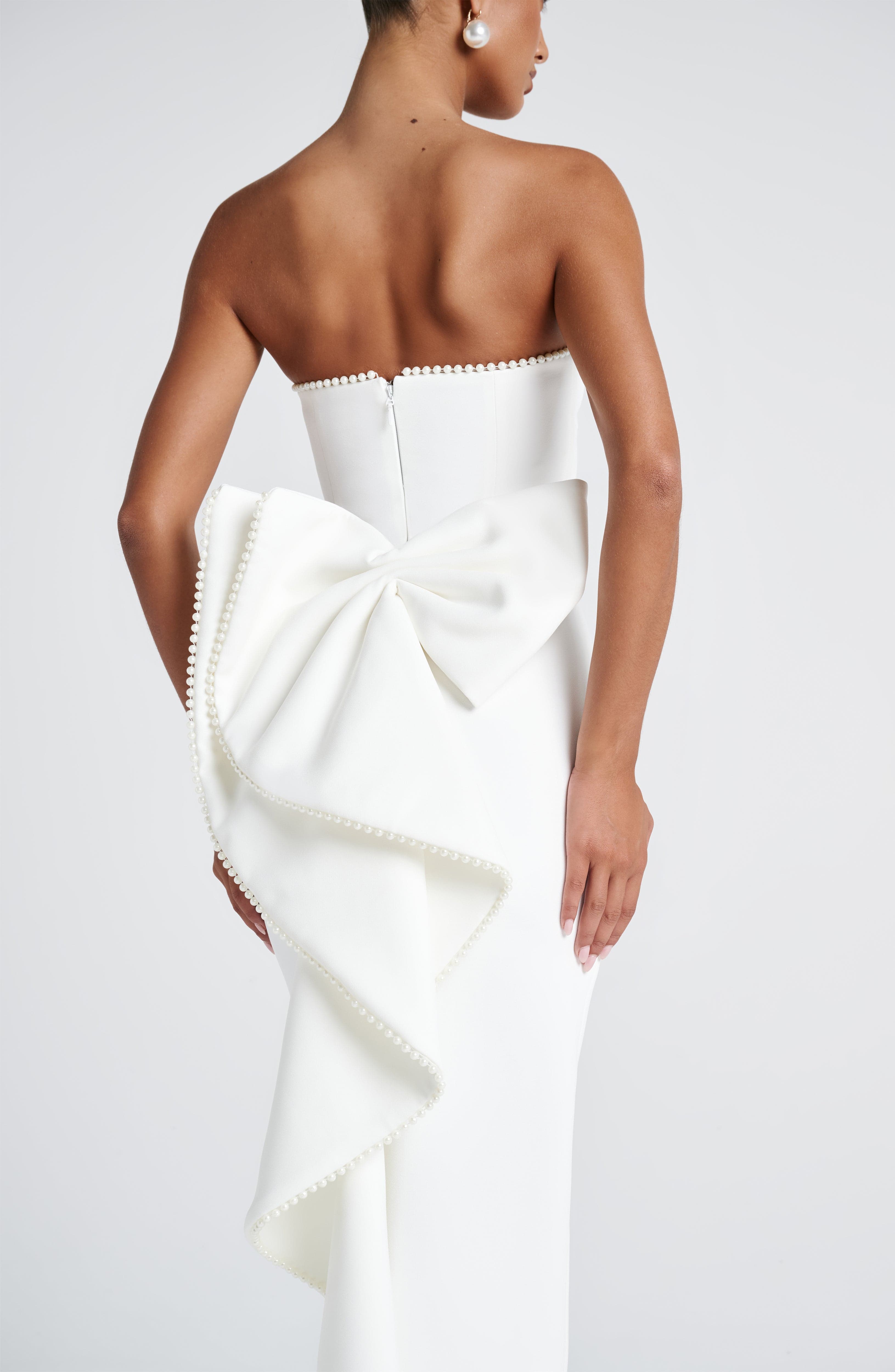 Magnolia Maxi Dress - Ivory Dress Babyboo Fashion Premium Exclusive Design