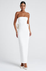 Magnolia Maxi Dress - Ivory Dress Babyboo Fashion Premium Exclusive Design