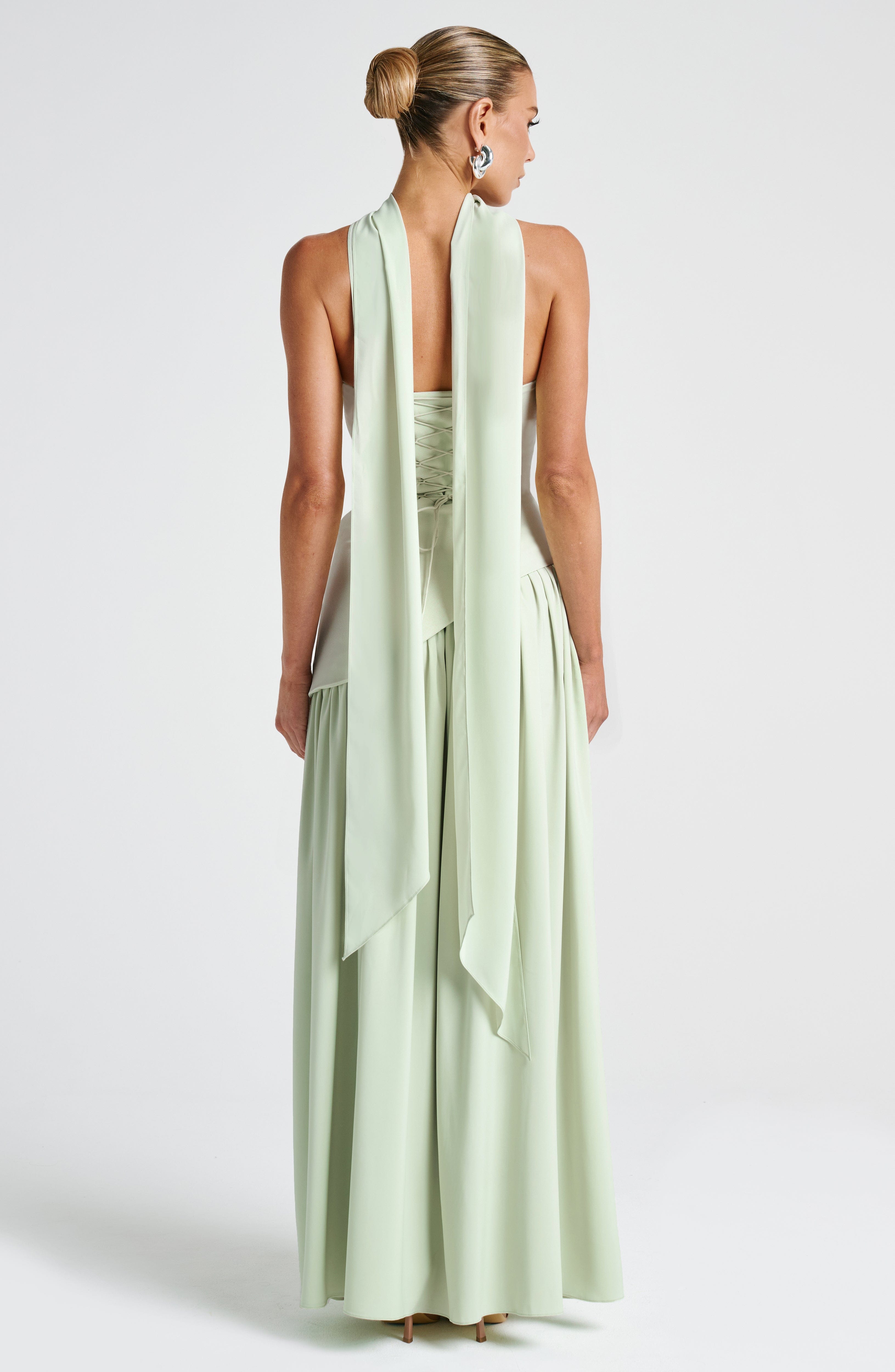 Maliyah Maxi Dress - Mint Dress Babyboo Fashion Premium Exclusive Design
