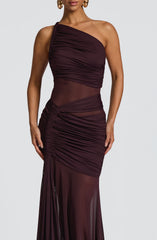 Marianne Maxi Dress - Plum Dress Babyboo Fashion Premium Exclusive Design
