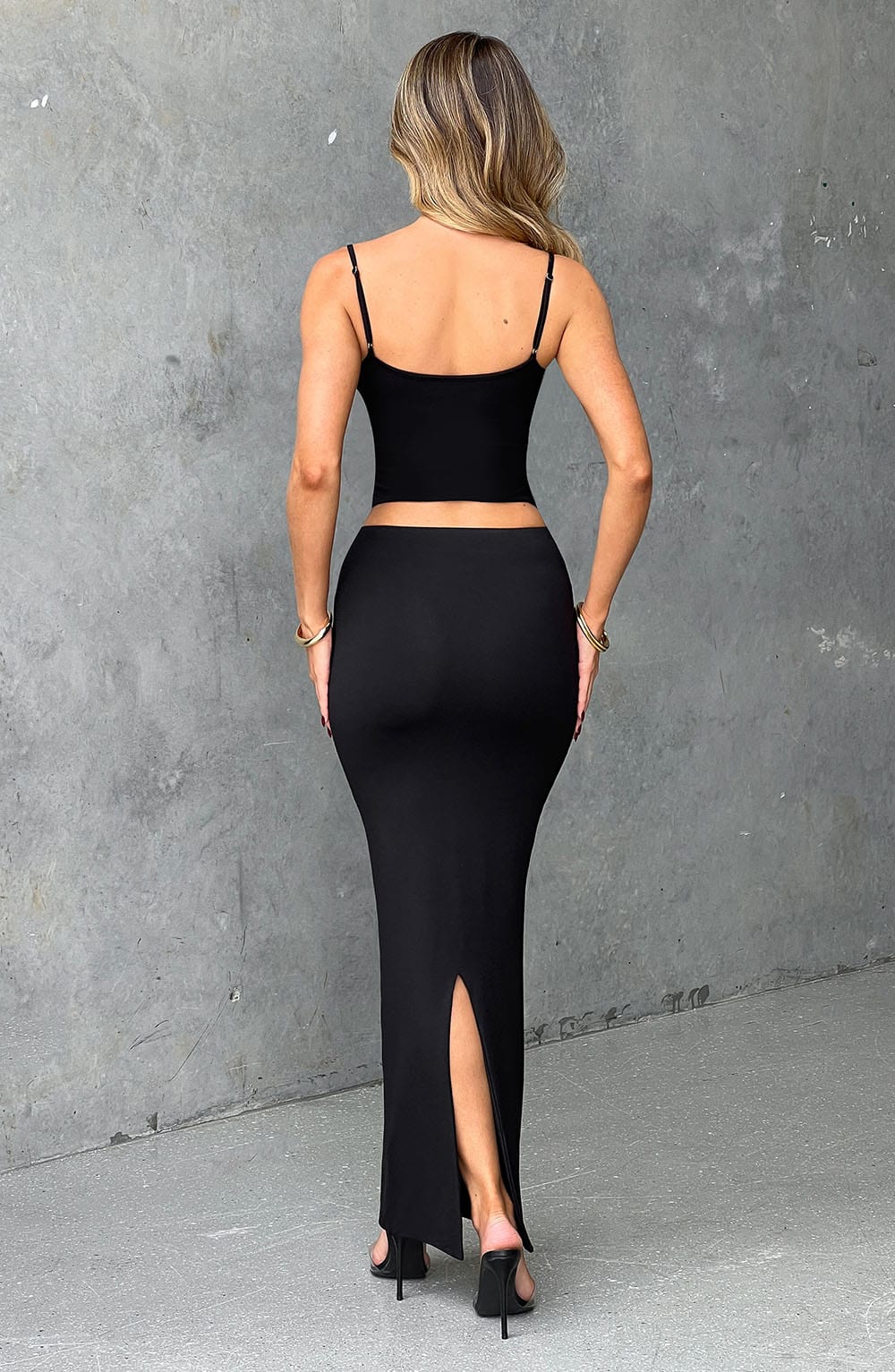 Marie Top - Jet Black Shirts & Tops Babyboo Fashion Premium Exclusive Design