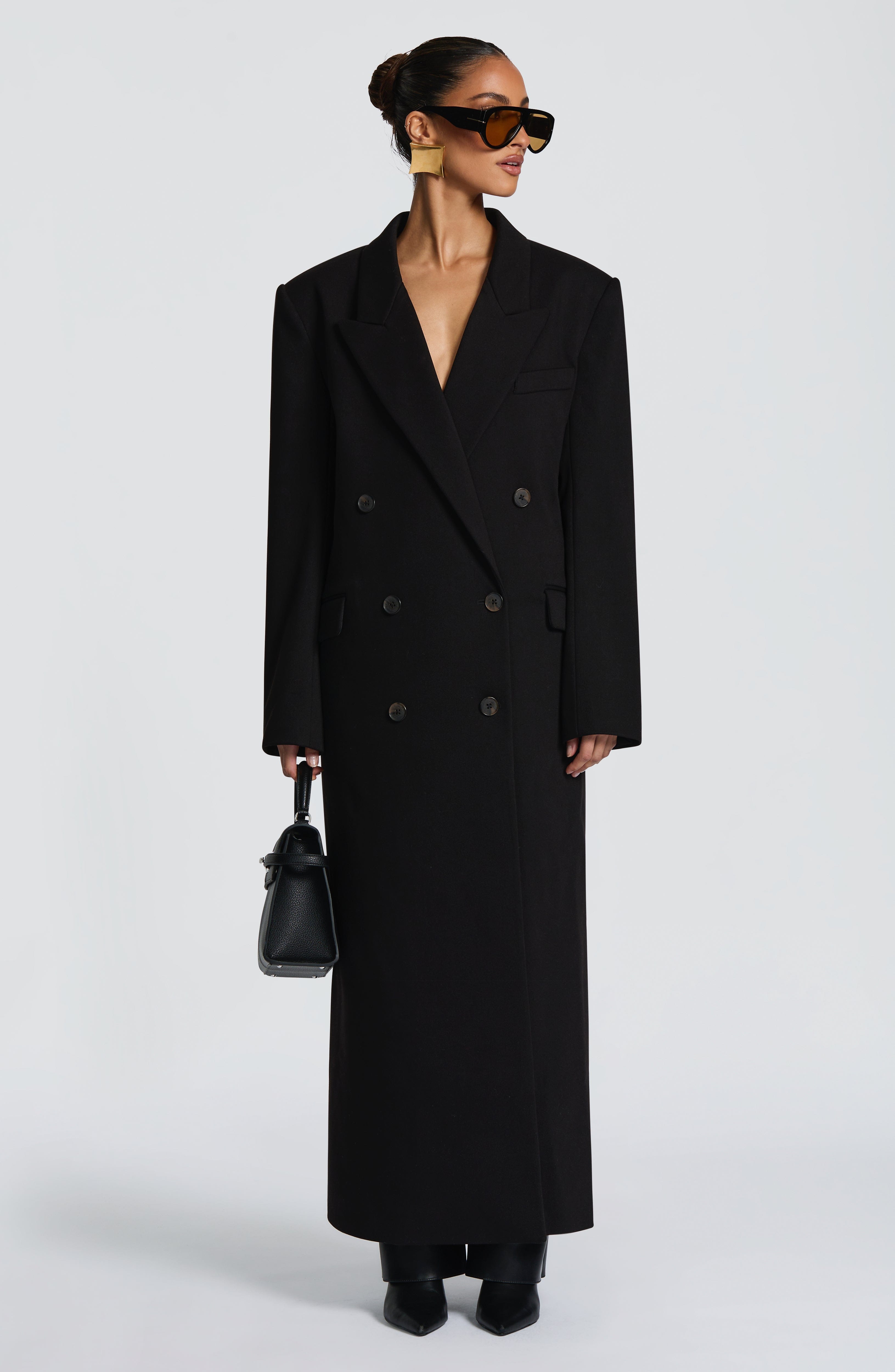 Michelle Coat - Black Jacket Babyboo Fashion Premium Exclusive Design