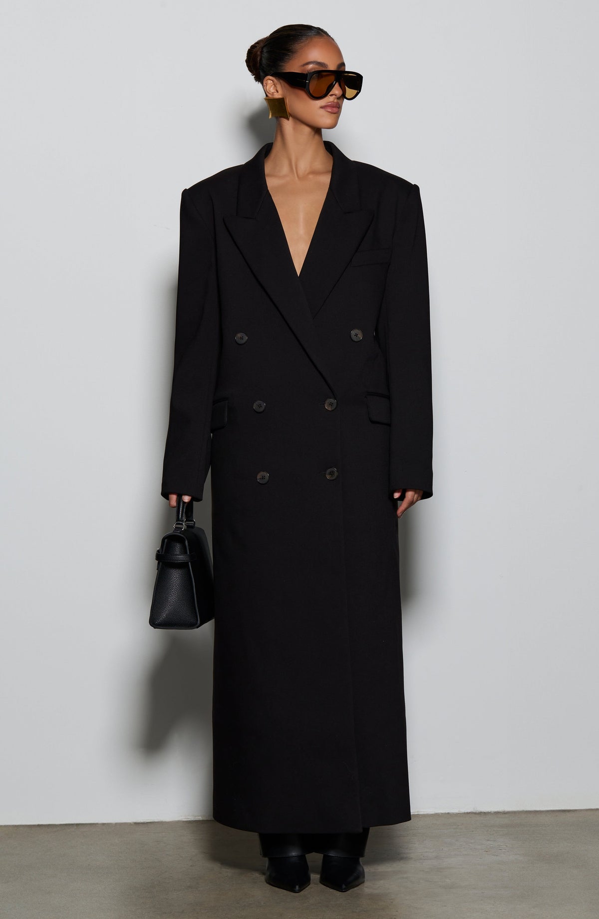 Michelle Coat - Black Jacket Babyboo Fashion Premium Exclusive Design