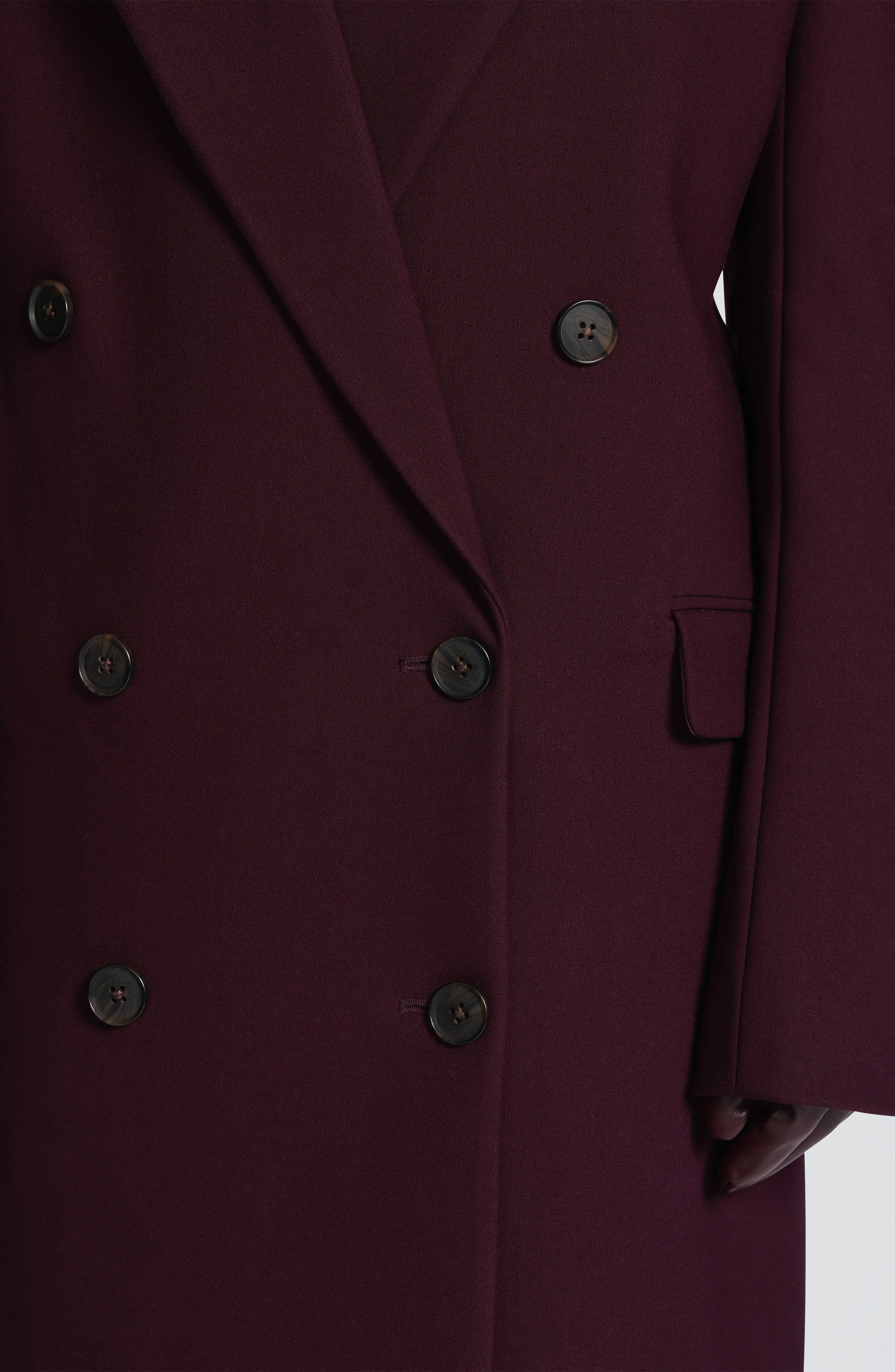 Michelle Coat - Plum Jacket Babyboo Fashion Premium Exclusive Design