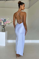 Misha Maxi Dress - Baby Blue Dress Babyboo Fashion Premium Exclusive Design