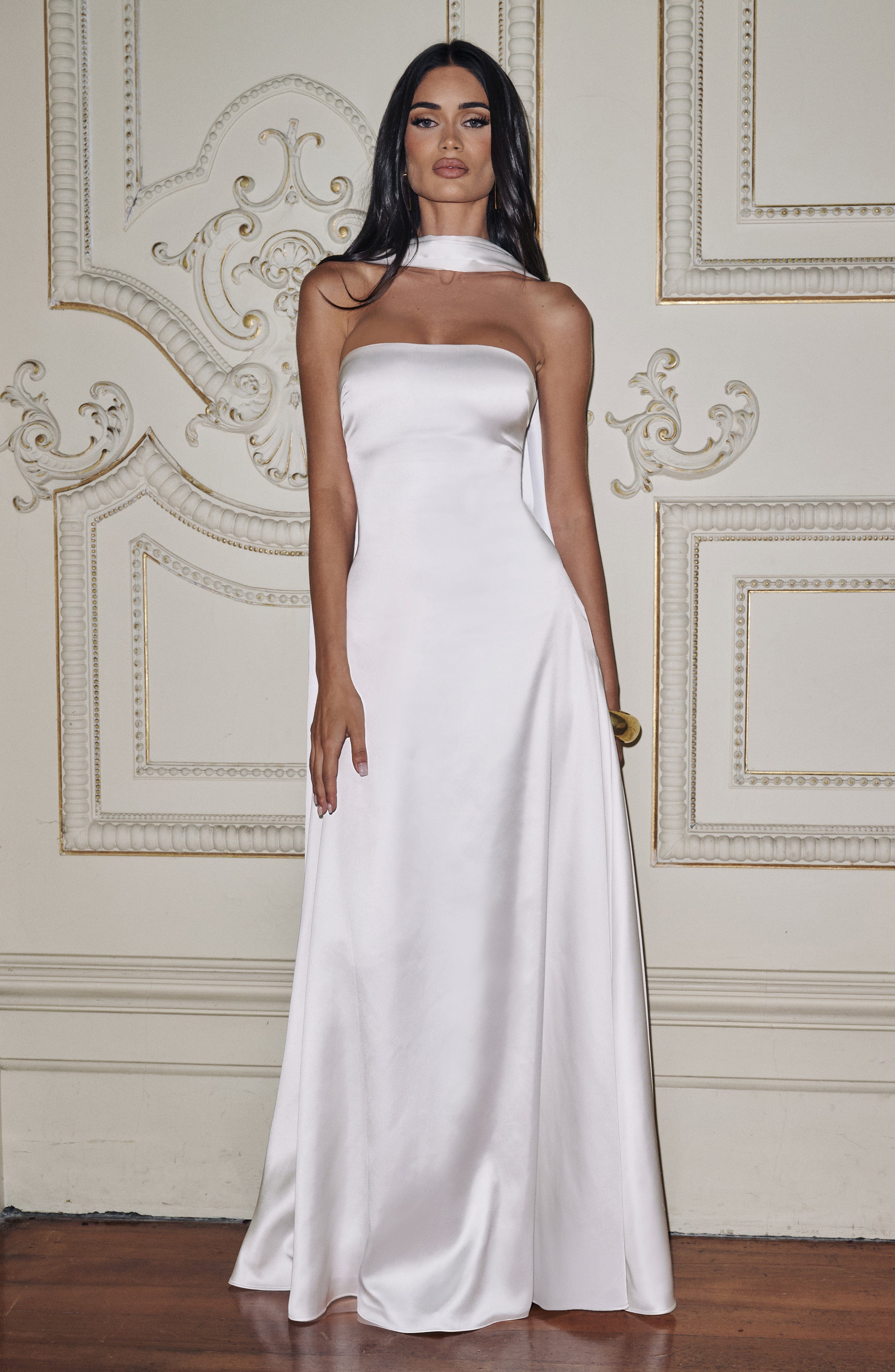 Morven Maxi Dress - Ivory Dress Babyboo Fashion Premium Exclusive Design
