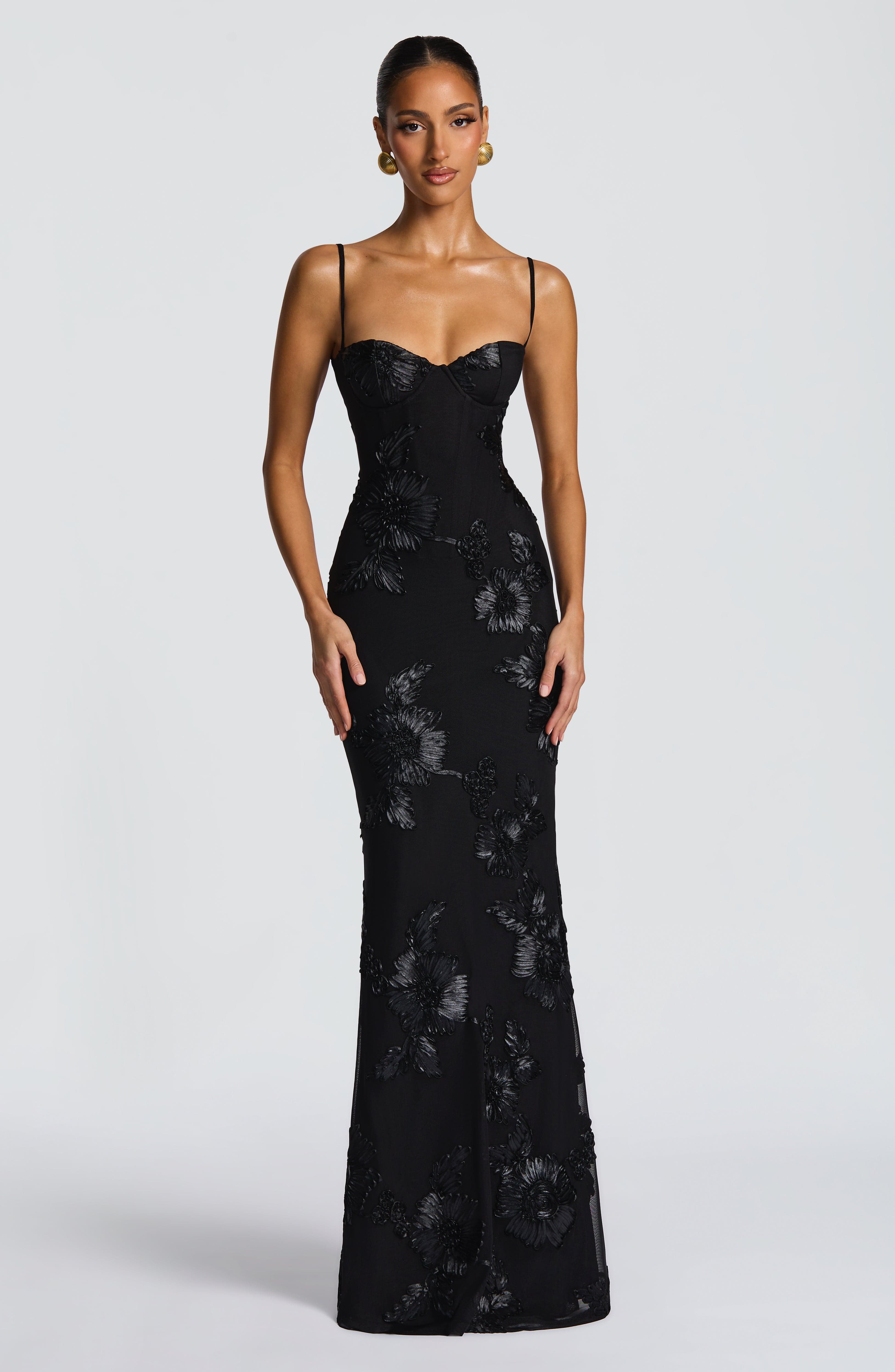 Nefertiti Maxi Dress - Black Dress Babyboo Fashion Premium Exclusive Design