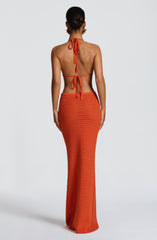 Nerida Top - Orange Tops Babyboo Fashion Premium Exclusive Design