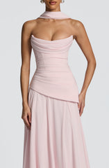 Patricia Maxi Dress - Blush Dress Babyboo Fashion Premium Exclusive Design