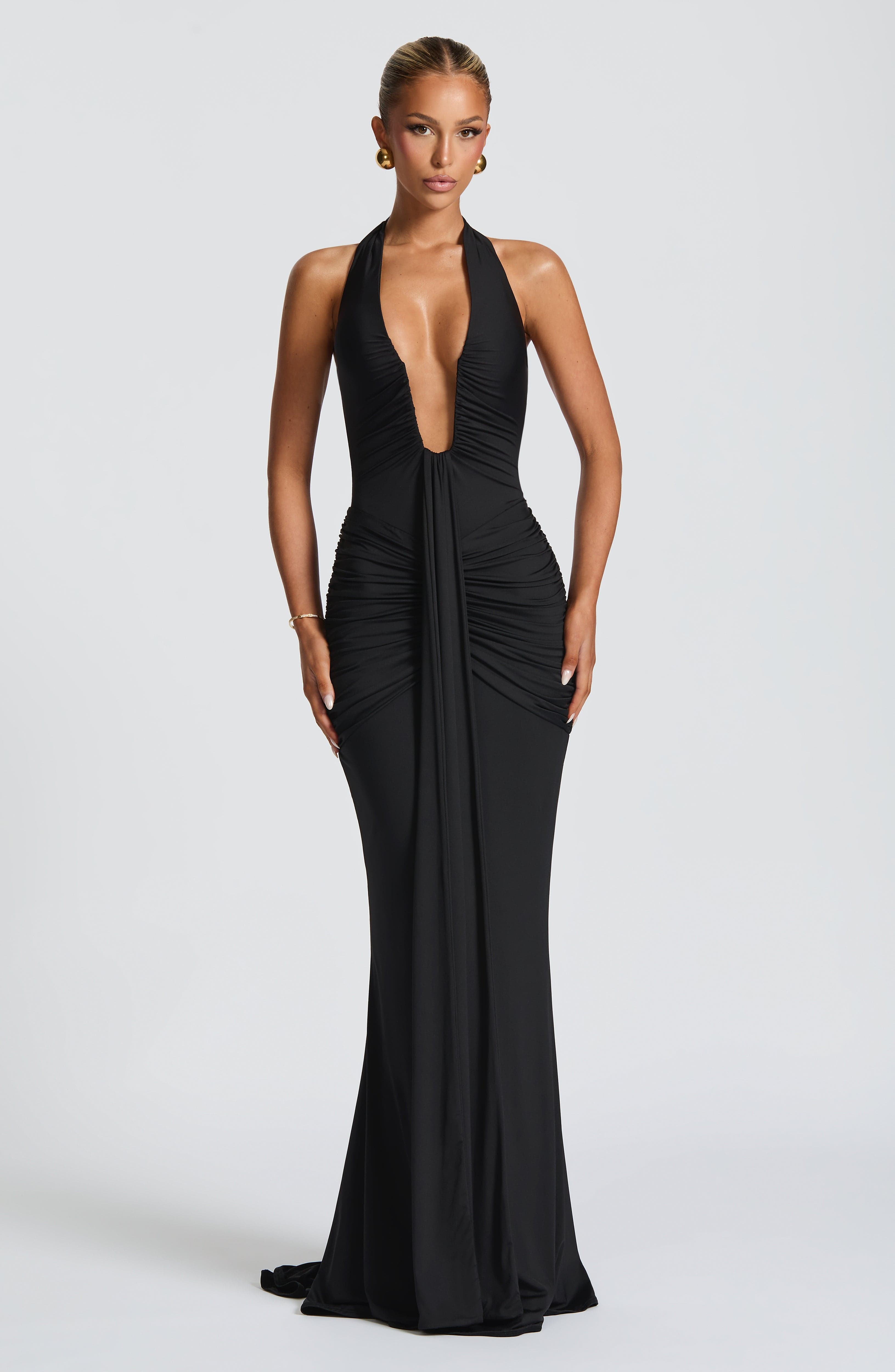Rosetta Maxi Dress - Black Dress Babyboo Fashion Premium Exclusive Design