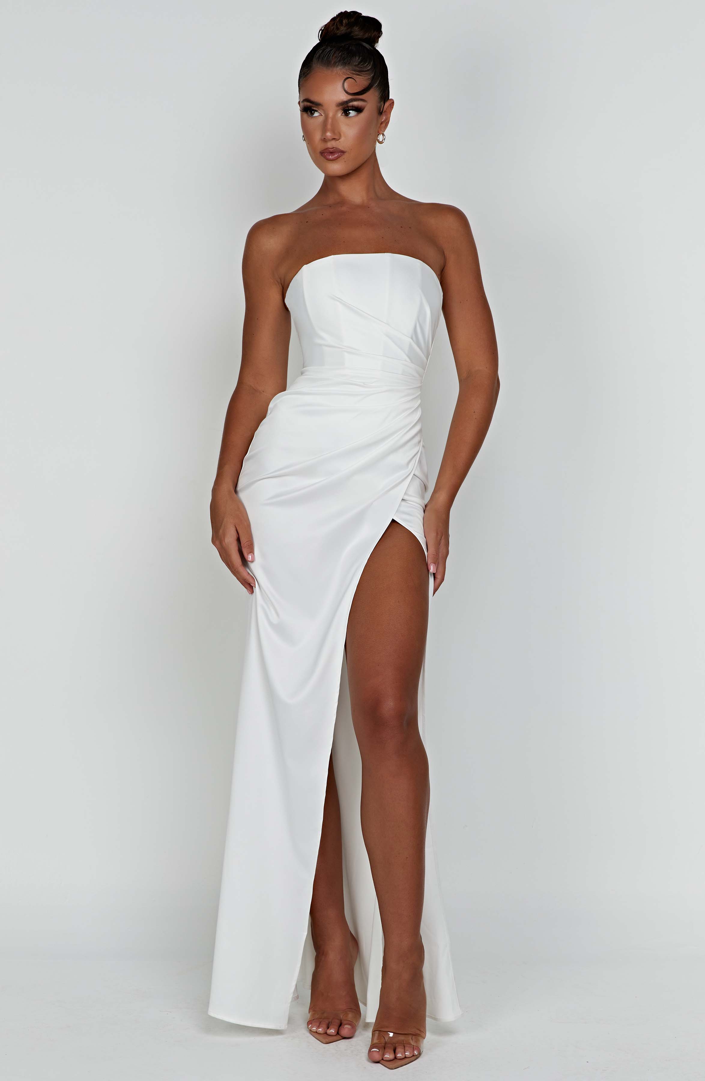 Safiya Maxi Dress - Ivory Dress Babyboo Fashion Premium Exclusive Design