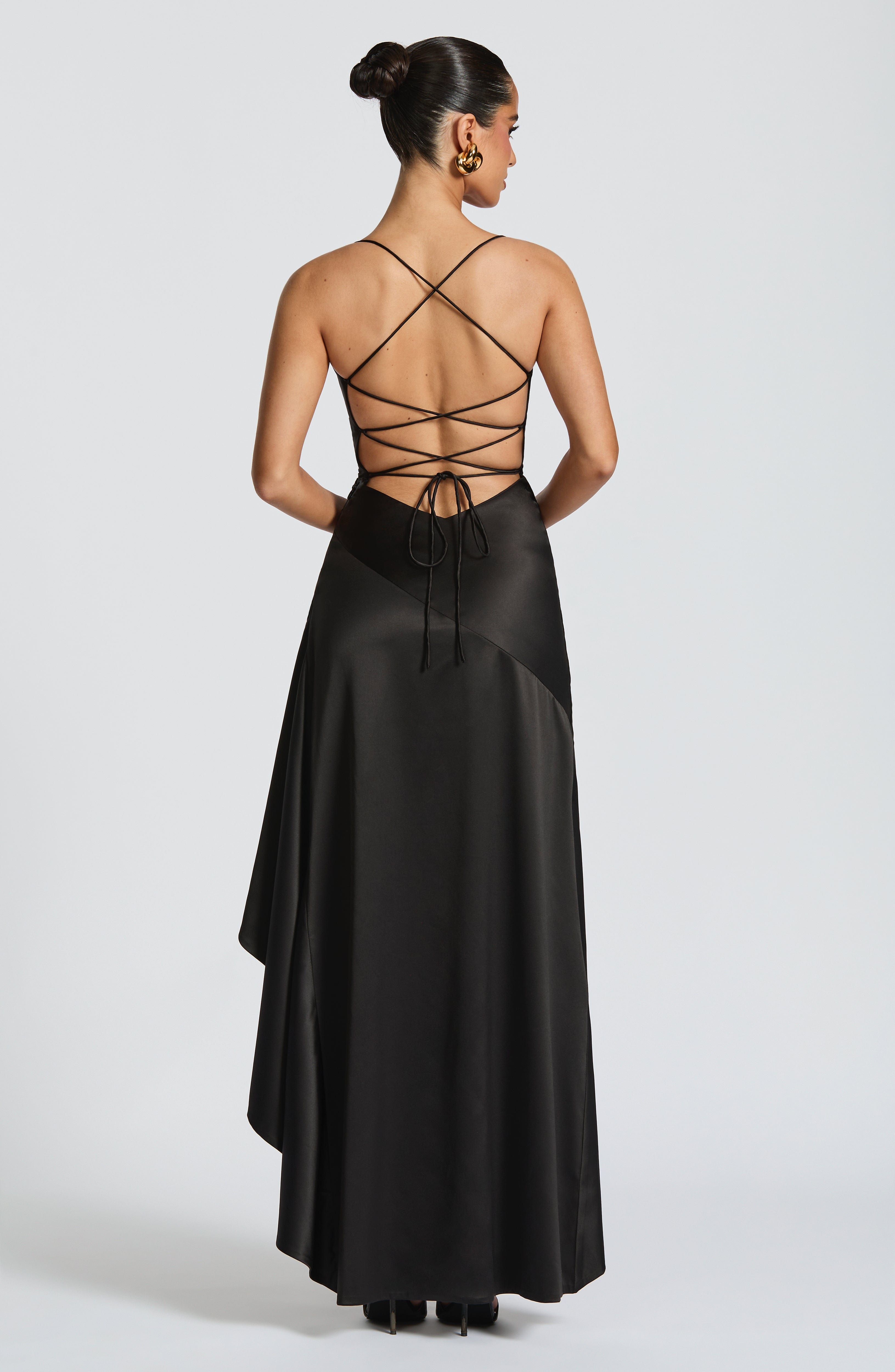 Samira Maxi Dress - Black Dress Babyboo Fashion Premium Exclusive Design