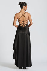 Samira Maxi Dress - Black Dress Babyboo Fashion Premium Exclusive Design