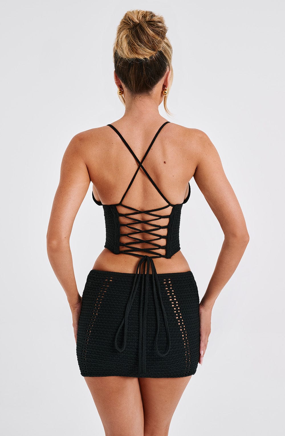 Selma Mini Skirt - Black Skirt Babyboo Fashion Premium Exclusive Design