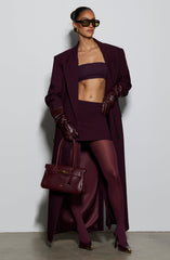 Simi Top - Plum Tops Babyboo Fashion Premium Exclusive Design