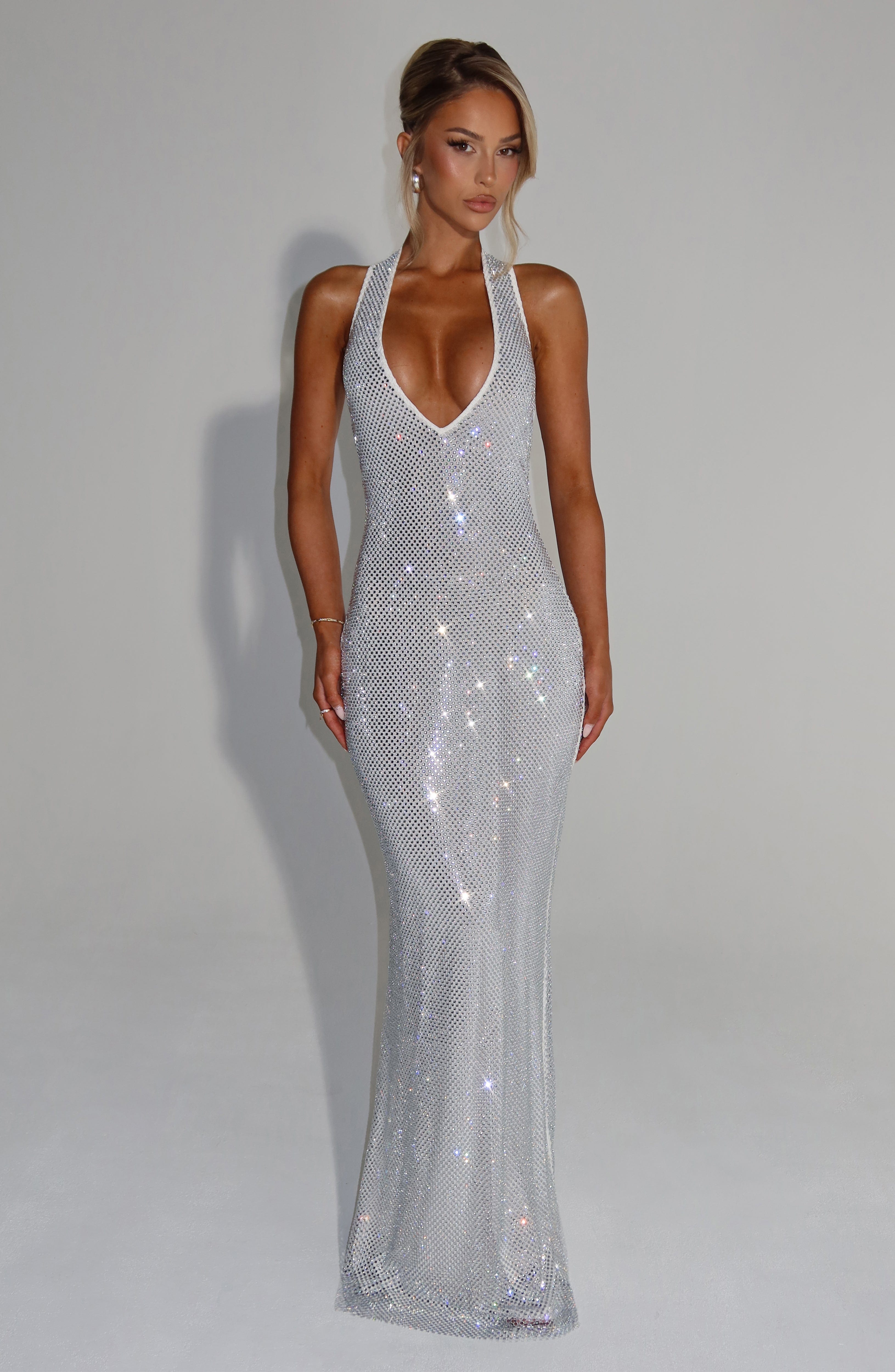 Starla Maxi Dress - Ivory Dress XS Babyboo Fashion Premium Exclusive Design