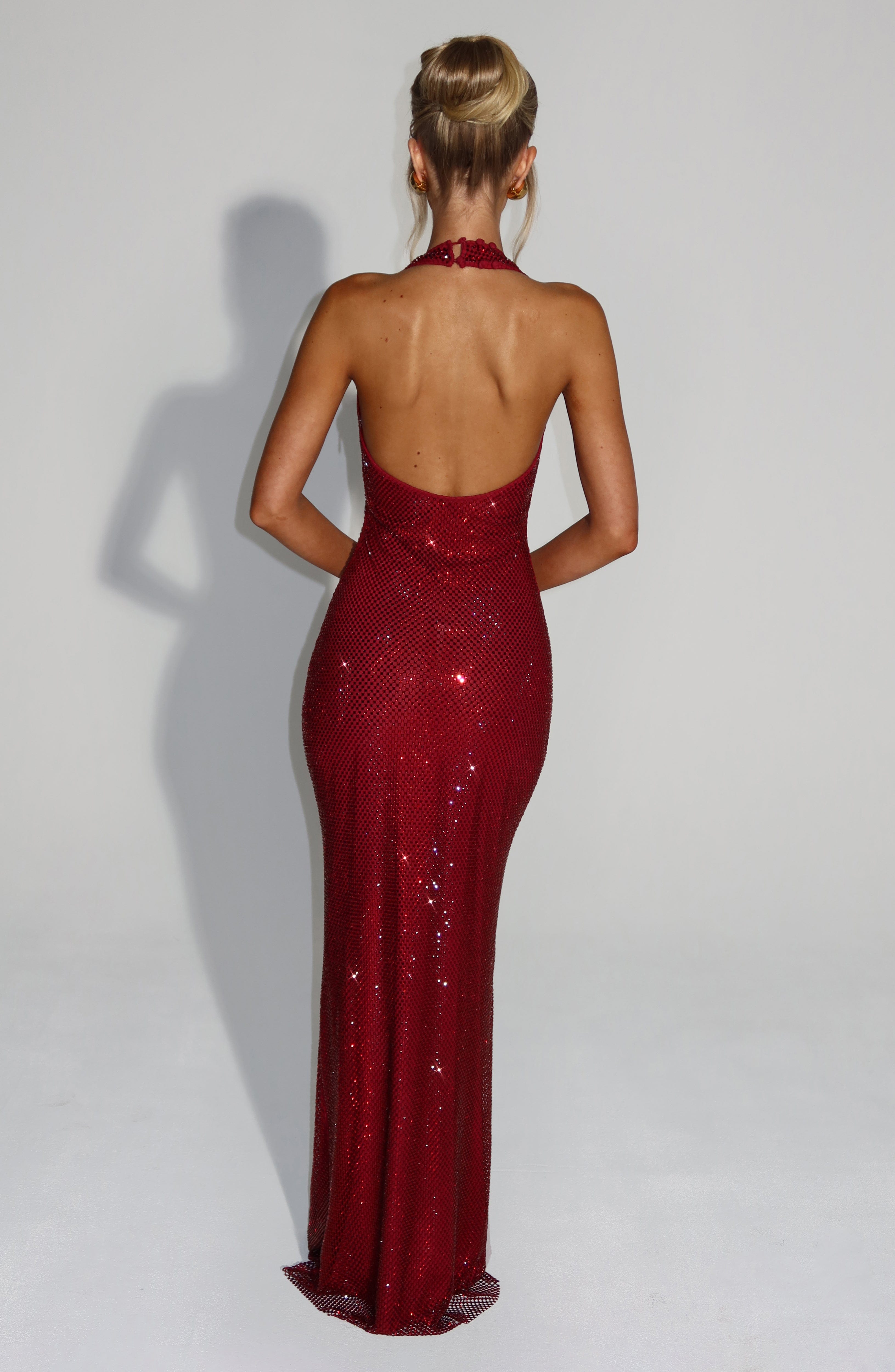 Starla Maxi Dress - Wine Dress Babyboo Fashion Premium Exclusive Design