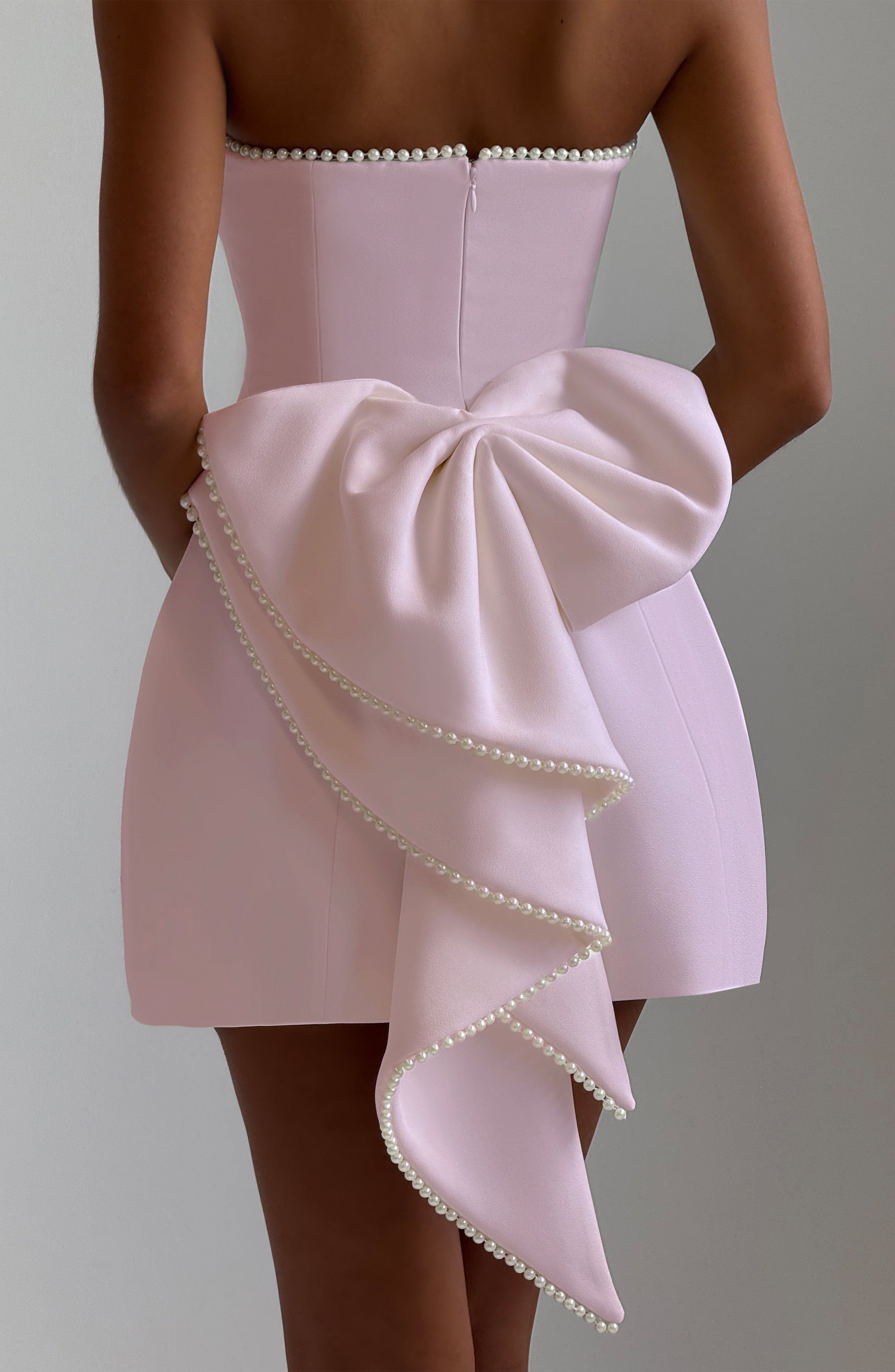Suni Mini Dress - Blush Dress Babyboo Fashion Premium Exclusive Design