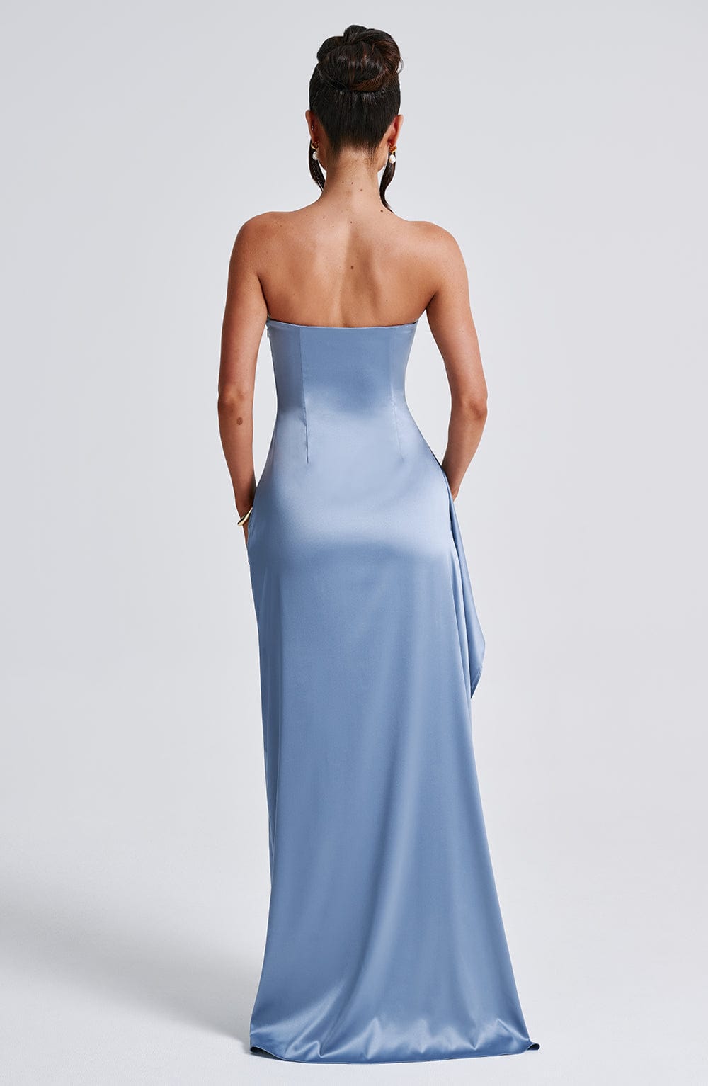 Tian Maxi Dress - Dusty Blue Dress Babyboo Fashion Premium Exclusive Design