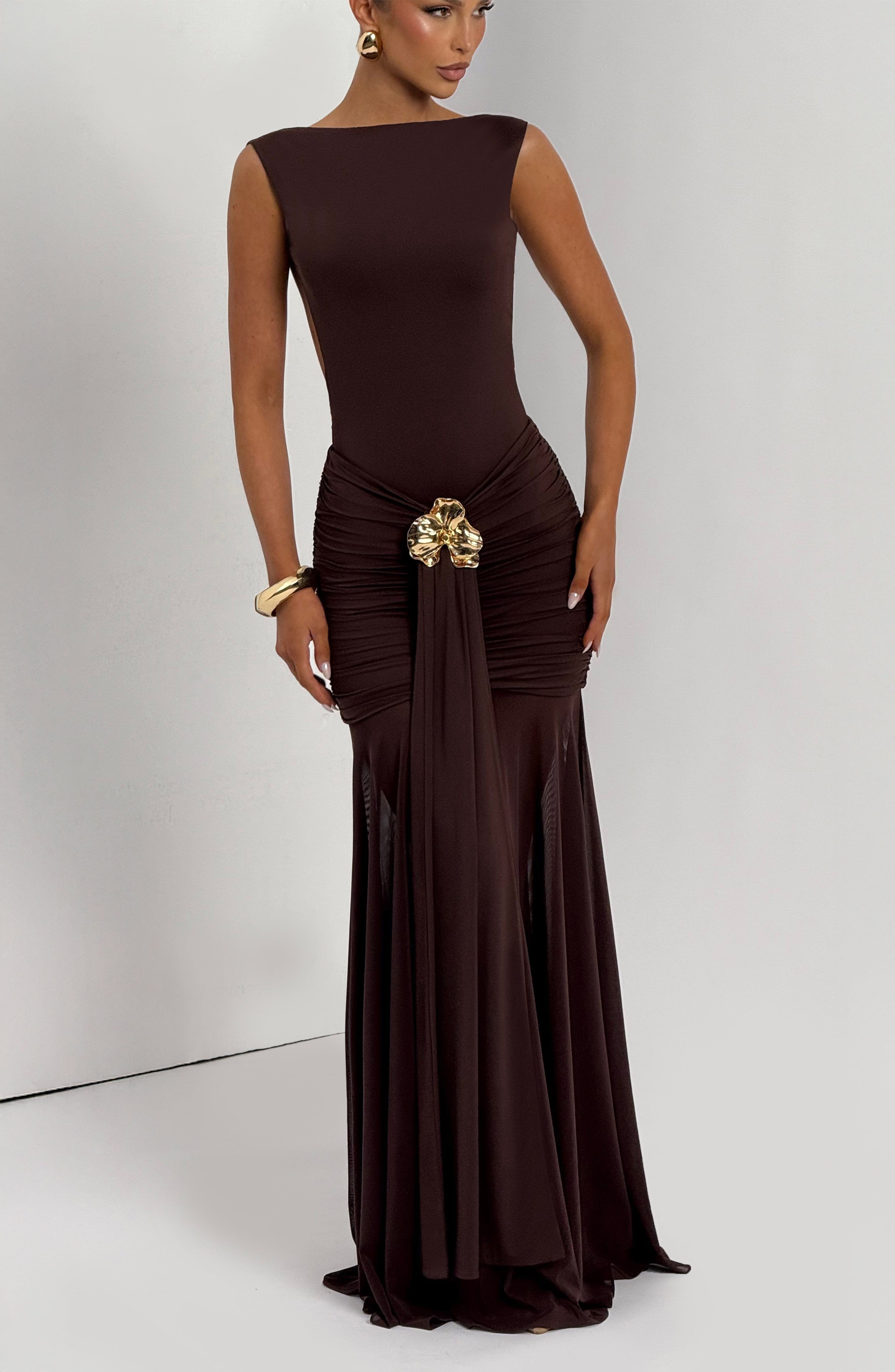 Tori Bodysuit - Plum Brown Bodysuit Babyboo Fashion Premium Exclusive Design