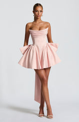Trinity Mini Dress - Blush Dress Babyboo Fashion Premium Exclusive Design