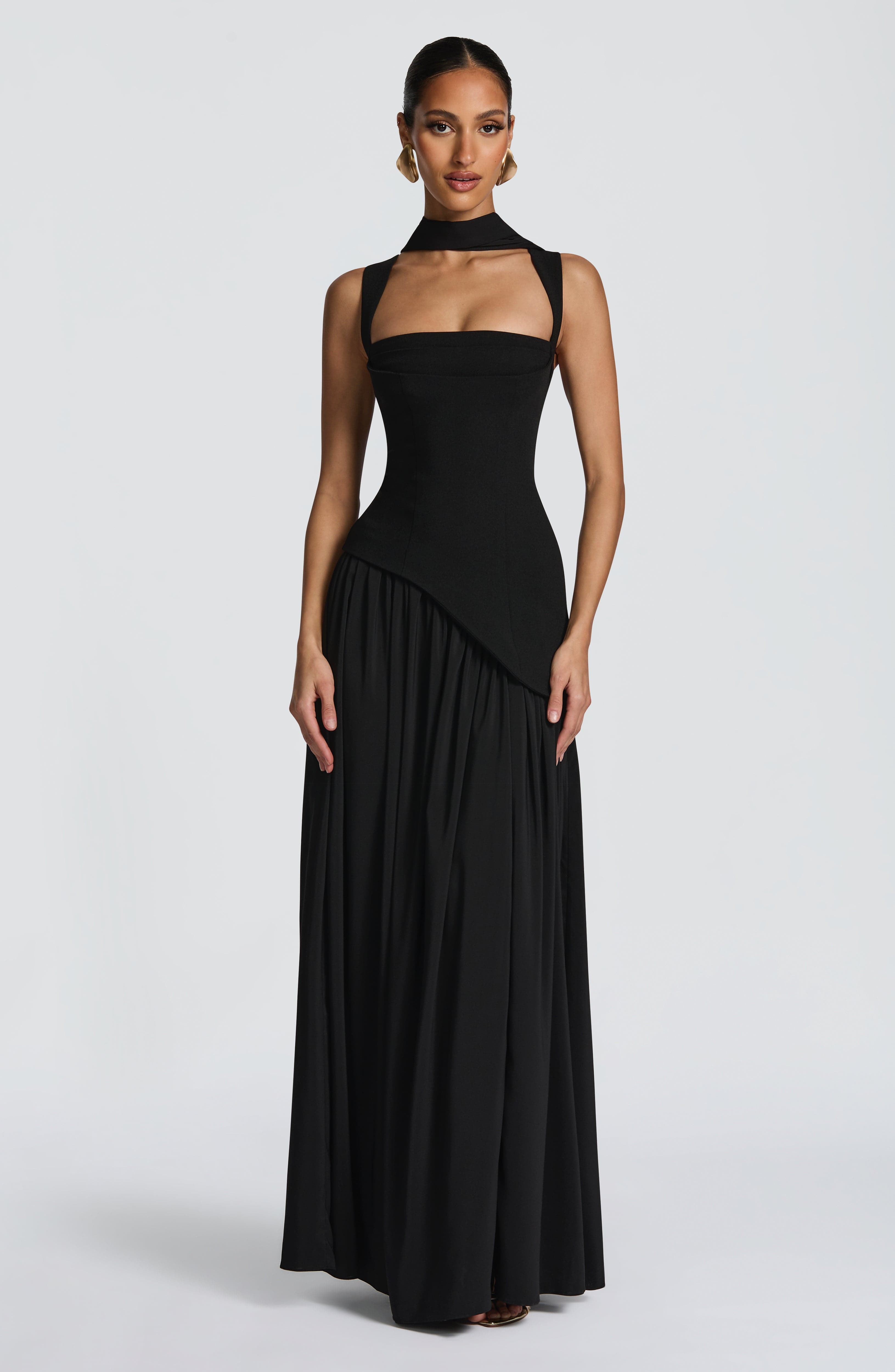 Tullulah Maxi Dress - Black Dress Babyboo Fashion Premium Exclusive Design