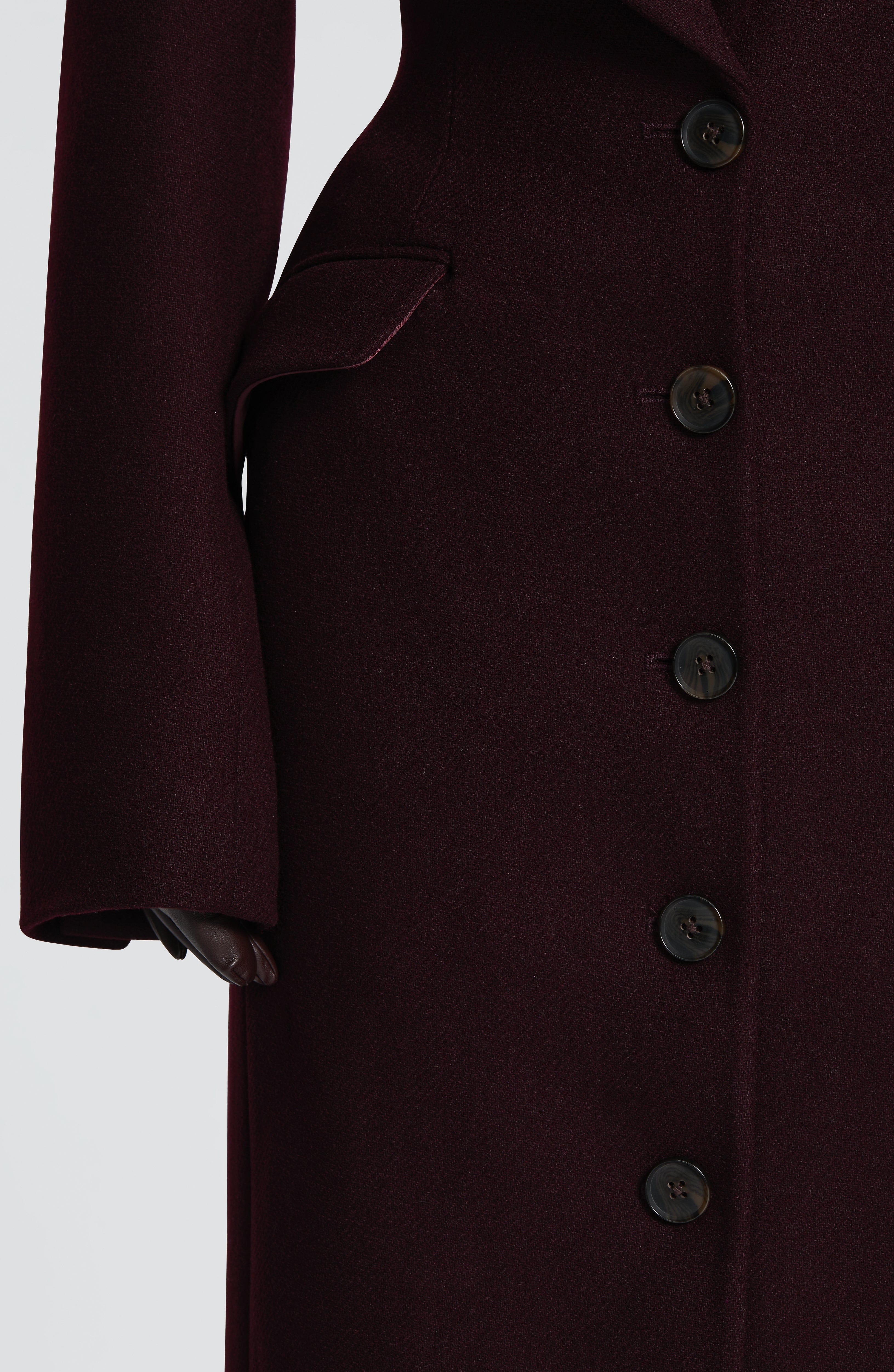 Ursula Coat - Plum Jacket Babyboo Fashion Premium Exclusive Design