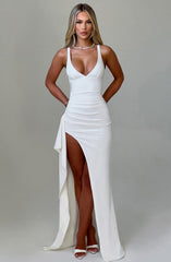 Violetta Maxi Dress - Ivory Dress XS Babyboo Fashion Premium Exclusive Design