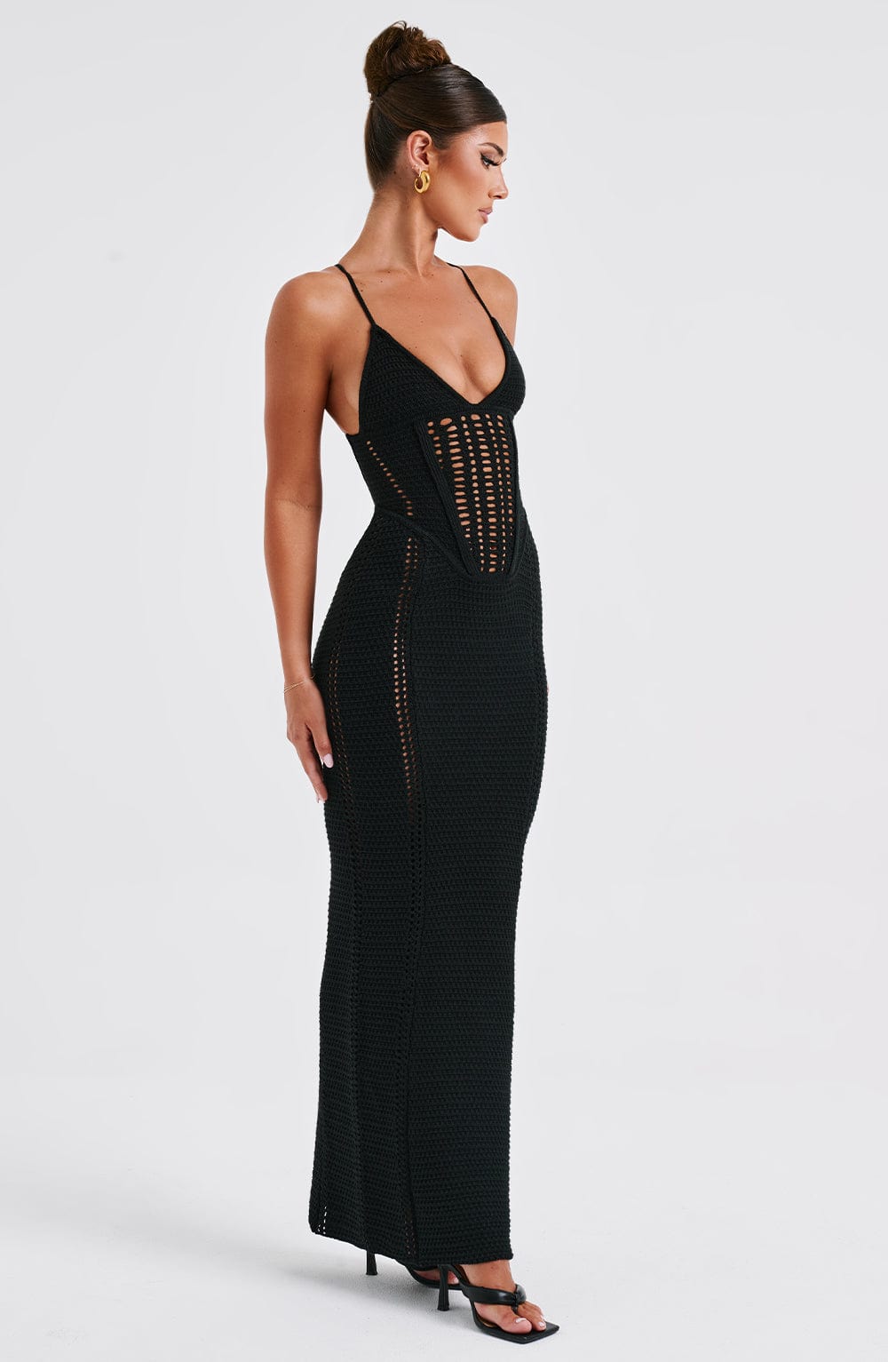 Xanthe Maxi Dress - Black Dress Babyboo Fashion Premium Exclusive Design