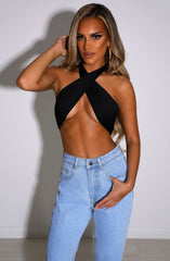 Xavia Top - Black XS Babyboo Fashion Premium Exclusive Design