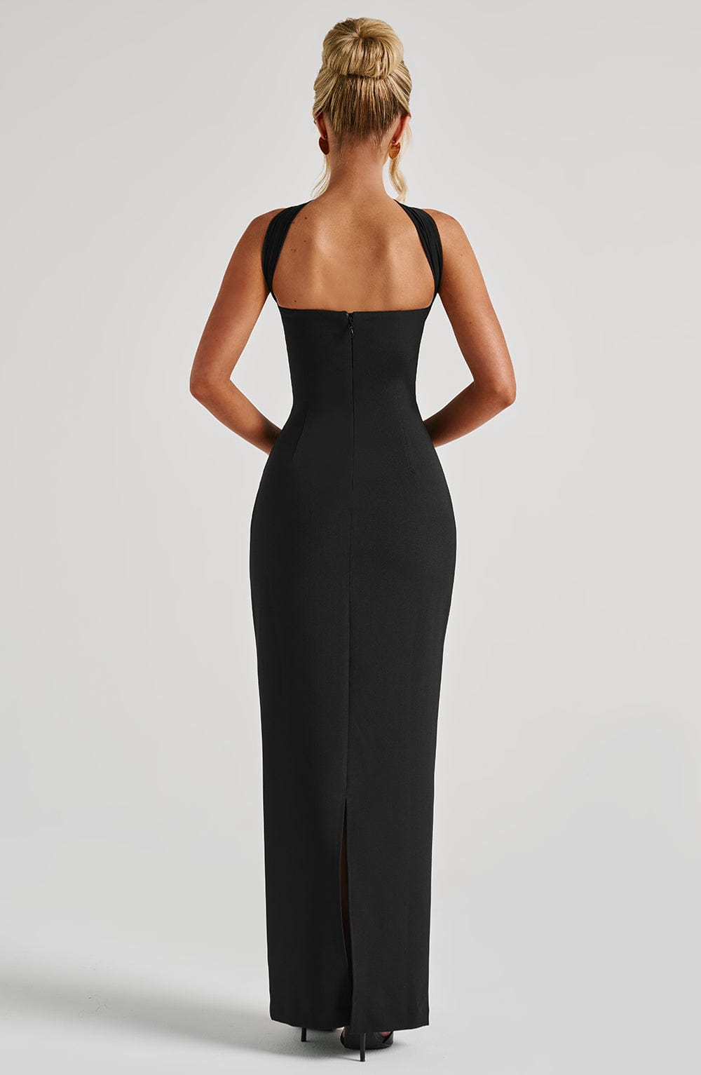 Yulia Maxi Dress - Black Dress Babyboo Fashion Premium Exclusive Design