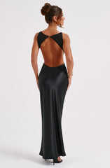 Yves Maxi Dress - Black Dress Babyboo Fashion Premium Exclusive Design