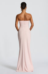 Zafira Maxi Dress - Blush Dress Babyboo Fashion Premium Exclusive Design