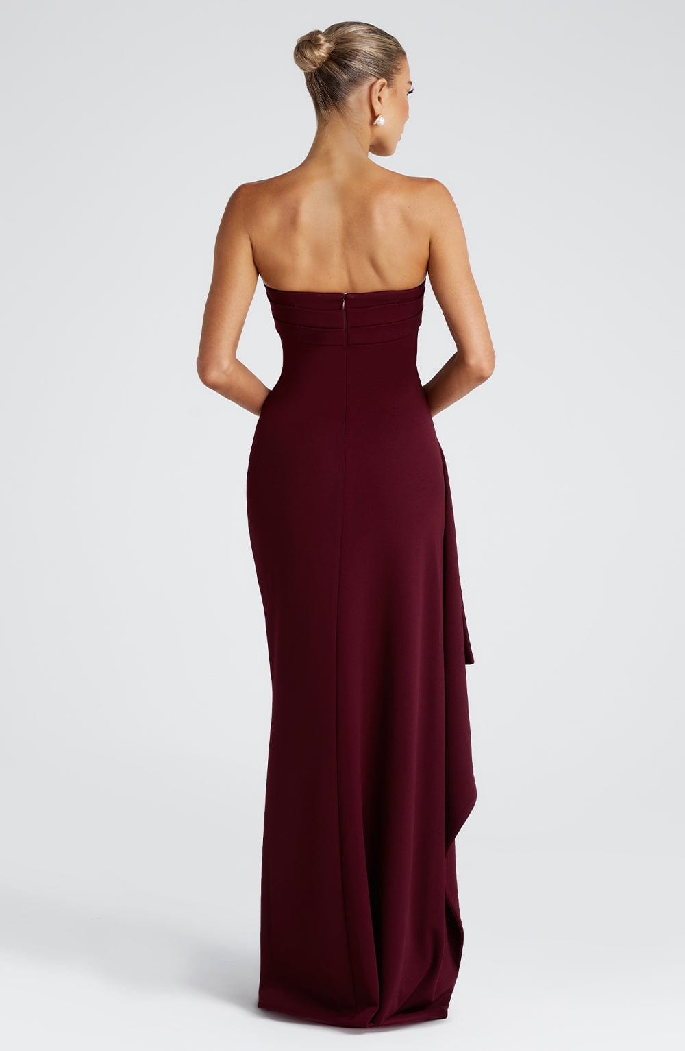 Zafira Maxi Dress - Cherry Lacquer Dress Babyboo Fashion Premium Exclusive Design