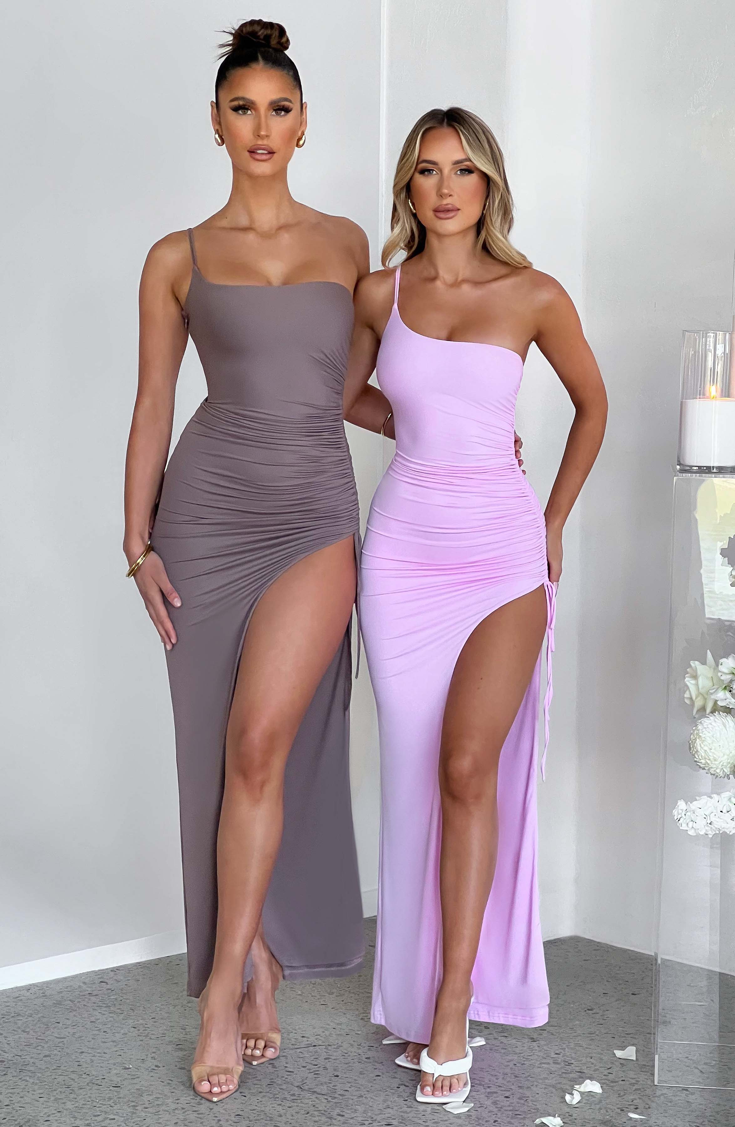 Zuri Maxi Dress - Pink Dress Babyboo Fashion Premium Exclusive Design
